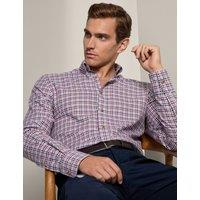 Pure Cotton Check Flannel Shirt