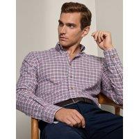 Pure Cotton Check Flannel Shirt