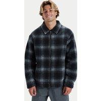 Deck Fleece Checked Collared Jacket