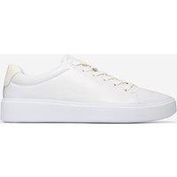 Cole Haan Leather Grand Crosscourt Traveler Lace Up Trainers White