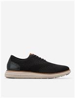 Cole Haan Leather Oxford Shoes Black