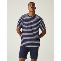 Shorebay Tee II Pure Cotton Striped T-Shirt
