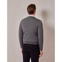 Pure Merino Wool V-Neck Cardigan