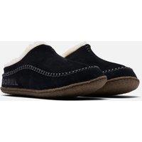 Lanner Ridge Suede Shearling Slippers