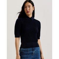 Morliee Puff Sleeve Fitted Sweater