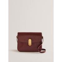 Kkayli Polished Leather Satchel Bag