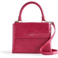 Aynaya Imitation Croc Handle Small Bag