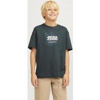 Cotton Blend Logo Print T-Shirt (8-16 Yrs)