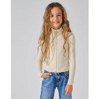 Ribbed Zip Cardigan (7-14 Yrs)