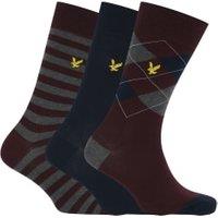 3pk Assorted Cotton Rich Socks