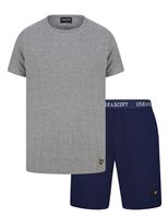 Lyle & Scott Cotton Rich Lounge Set White Mix