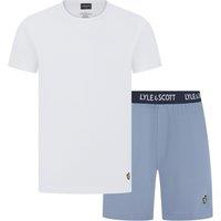 Lyle & Scott Cotton Rich Lounge Set White Mix