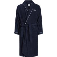 Pure Cotton Logo Hooded Dressing Gown