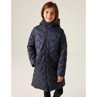 Cambrie Hooded Padded Coat (3-14 Yrs)