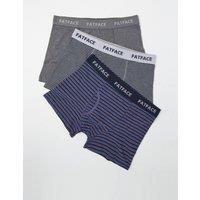 3pk Cotton Stretch Striped Boxers