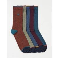 5pk Cotton Rich Socks