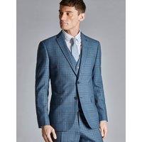 Slim Fit Wool Rich Check Suit Jacket