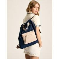 Colour Block Drawstring Backpack