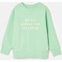 Cotton Rich Ice Cream Slogan Sweatshirt (2-10 Yrs)
