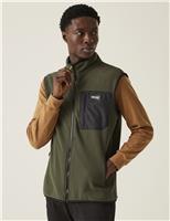 Frankie Fleece Funnel Neck Zip Up Gilet