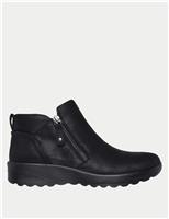 Skechers Lovely Vibe Ankle Boots Black