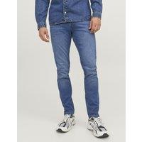 JACK & JONES Slim Fit 5 Pocket Jeans Blue