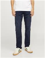 JACK & JONES Slim Fit 5 Pocket Jeans Blue