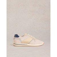 Leather Lace Up Trainers