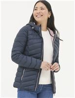 Lightweight Hooded Puffer Jacket