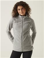 Regatta Mayse Zip Up Funnel Neck Fleece Grey
