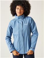 Regatta Daysha Hooded Rain Jacket Blue