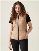 Regatta Marizion Quilted Funnel Neck Gilet Beige