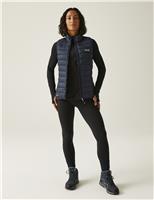 Regatta Marizion Quilted Funnel Neck Gilet Beige