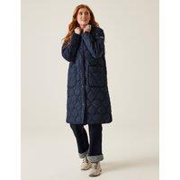 Jaycee II Quilted Hooded Longline Coat