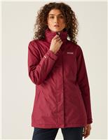 Regatta Blanchet II Hooded Rain Jacket Red