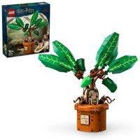 LEGO Harry Potter Mandrake Plant Toy, Magical Gift 76433 (10+ Yrs)