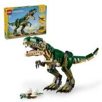 LEGO Creator 3in1 T. rex, Dinosaur Toy for Kids 31151 (9+ Yrs)