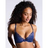 Lace Wired Balcony Bra (B-F)