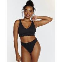 Ribbed Non Wired Seamless Bralette