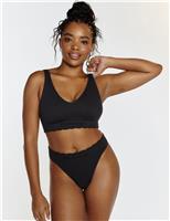 Ribbed Non Wired Seamless Bralette