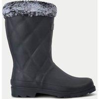 Luxley Quilted Faux Fur Trim Wellies