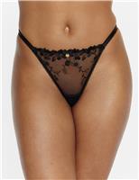 Annabella Floral Tanga Thong