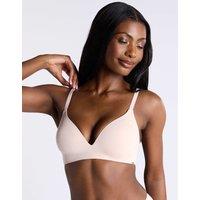 Boux Avenue Non Wired Plunge Bra B-DD Pink
