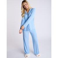 Modal Rich Ribbed Pyjama Bottoms