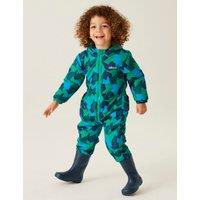 Penrose Hooded Printed Puddlesuit (9 Mths-6 Yrs)