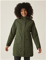 Regatta Sabinka II Waterproof Hooded Parka Coat Purple