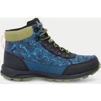 Regatta Orla Kiely Floral Colour Block Hiking Boots Blue Mix