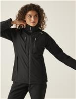 Regatta Winter Calderdale II Hooded Raincoat Black