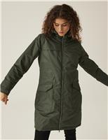 Regatta Romine II Waterproof Hooded Raincoat Brown