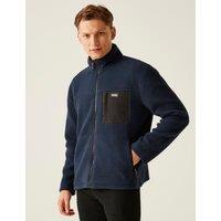 Frankie Borg Funnel Neck Zip Up Fleece